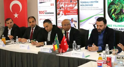 Etiyopya Büyükelçisi Mahmud, Torbalı’daki gıda üreticileriyle buluştu