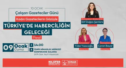 Haberciliğin yarını Konak’ta tartışılacak
