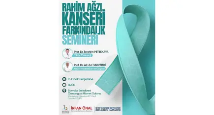 Bayraklı Belediyesi rahim ağzı kanserine dikkat çekecek