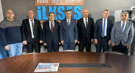 Saadet Partisi İzmir yönetiminden yerel basına nezaket ziyareti