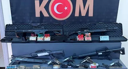2025 yılında 110 bin ruhsatsız silah ele geçirildi