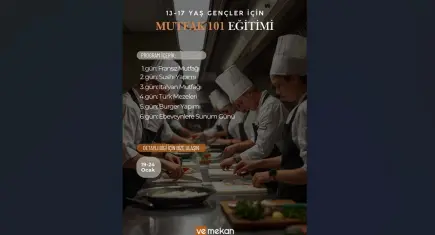 Sömestrde gençler, gerçek mutfakla tanışıyor