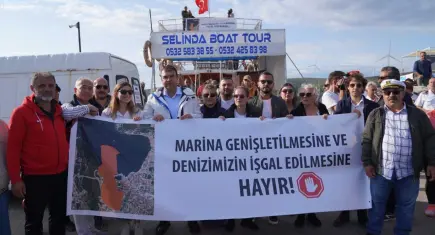 Başkan Yetişkin’den marina projesine itiraz: Sığacık’ın ölüm fermanıdır