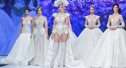 IF Wedding Fashion İzmir podyumlarında moda heyecanı sürüyor