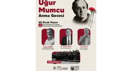 Buca'da Uğur Mumcu için anma gecesi düzenlenecek