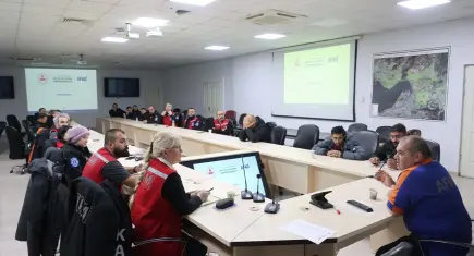 Konak Belediyesi’nin KAM ekibi AFAD akreditasyonu için hazır