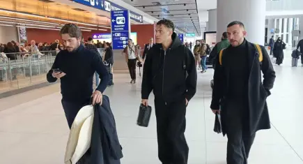 Beşiktaş'ın yeni orta sahası İstanbul'a geldi