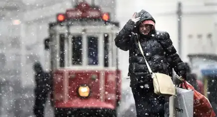 İstanbul'da kar yağışı kapıda