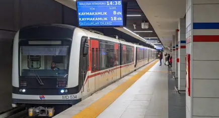 Metro seferleri Fahrettin Altay–Narlıdere hattında normale döndü