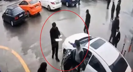 Polis memurunun öldüğü araç muayene istasyonundaki kavgaya ait görüntüler ortaya çıktı