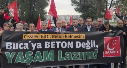 Saadet Partisi’nden Buca Cezaevi tepkisi