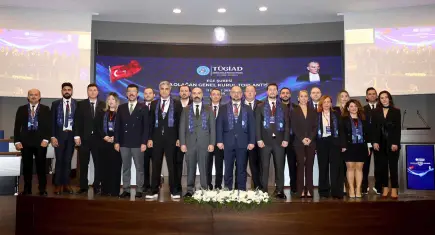 TÜGİAD Ege Şubesi’nde yeni dönem: Başkanlığa Halil Duran seçildi