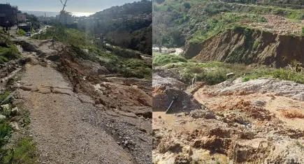 Antalya’da heyelan paniği: 13 bina tahliye edildi
