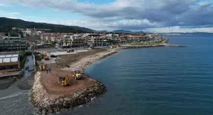 Güzelbahçe’de Maltepe’ye Sahil Hamlesi