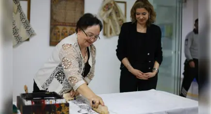 Karabağlar’da geleneksel el sanatları sergisi: İzmir’den Tokat’a dokunuşlar