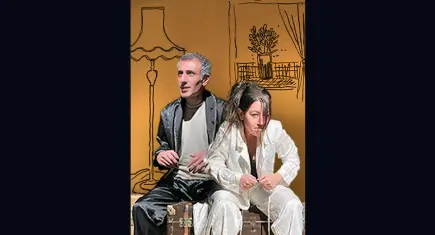 İki oyuncu, onlarca karakter: Istırap Korosu