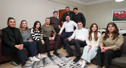 İl Başkanı Güç ve Başkan Duman, iftar sofrasında gençlerin derdini dinledi