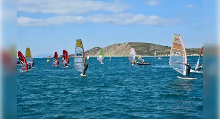 TECHNO 293 Valilik Kupası Yelken Yarışları Foça'da start verdi