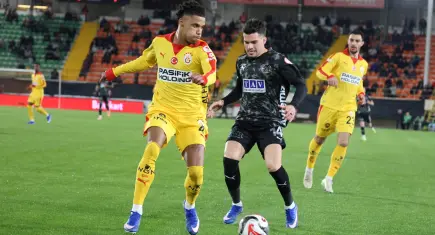 Galatasaray, Alanyaspor’u deplasmanda 2-1 yenerek çeyrek finale yükseldi