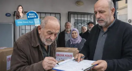 Eskiden erzak dağıtan emekli şimdi yardım listesinde! 