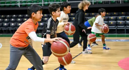 Potada gelecek var: Bornova’da çocuklar sporla büyüyor