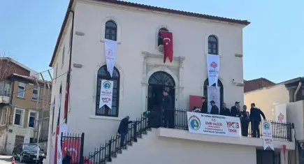 Tarihi Asmalı Mescit restorasyonun ardından ibadete açıldı