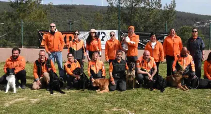 Türkiye’de arama kurtarma köpeklerinin sayısı artmalı