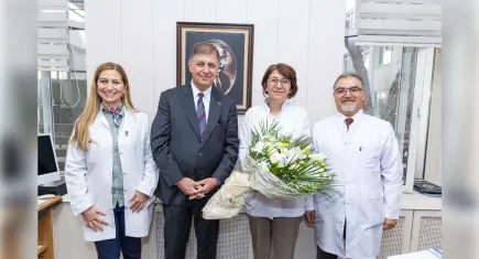 Başkan Tugay, meslektaşlarıyla Tıp Bayramı’nı kutladı