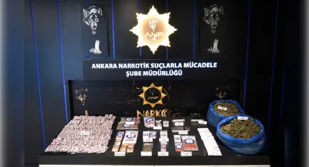 Ankara'da uyuşturucu operasyonu: 29 tutuklama