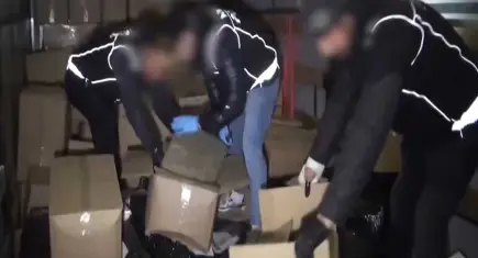 Küçükçekmece'de operasyonda 527 kilo uyuşturucu ele geçirildi