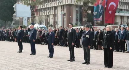 Aliağa’da Çanakkale Zaferi’nin 111. yılı törenlerle anıldı