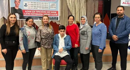 DMD hastası Alihan için Ödemiş’te dayanışma iftarı düzenlendi