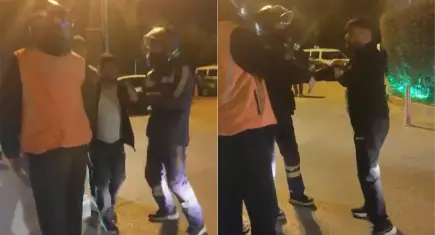 Tartıştığı kuryeyi darbedip, aracıyla ezen sürücü kaçtı