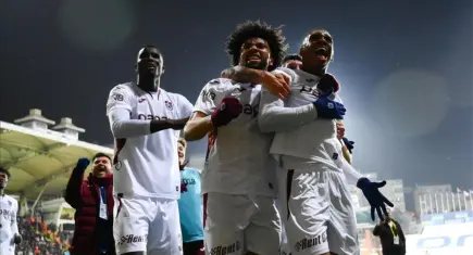 Trabzonspor, Eyüpspor'u deplasmanda 1-0 yendi