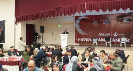 Torbalı’da şehit aileleri ve gaziler için anlamlı iftar