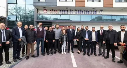 Başkan Tugay’dan DİSK Ege Temsilcisine tebrik ziyareti