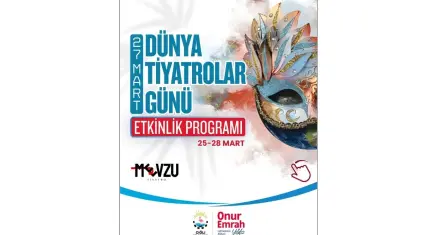 Çiğli’de Dünya Tiyatrolar Günü coşkusu başlıyor