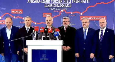 Bakan Uraloğlu: Ankara-İzmir arasını 3,5 saatlik bir seyahat süresine indireceğiz