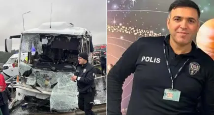 Kuzey Marmara Otoyolu kazasında yaralanan polis memuru Seçkin Yalçın şehit oldu
