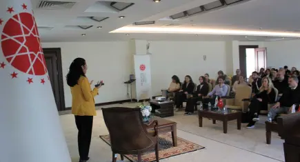 Sağlıklı yaşamın sırrı İletişim Başkanlığı'nda paylaşıldı