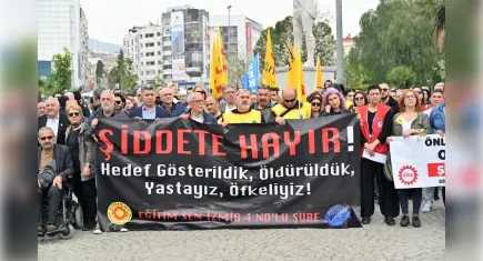 Bornova’da güvenli eğitim isyanı: Okul saldırılarına karşı tek ses