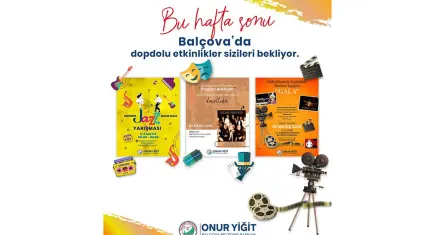 Balçova’da hafta sonu kültür ve sanatla dolu geçecek