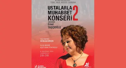 Aliağa’da Türk Halk Müziği severler çifte mutluluk yaşayacak