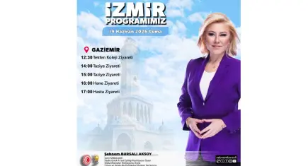 AK Partili Şebnem Bursalı Aksoy Gaziemir'de 