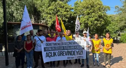 Öğretmenlerin açlık grevinde 5. gün: Bir öğretmen daha hastaneye kaldırıldı