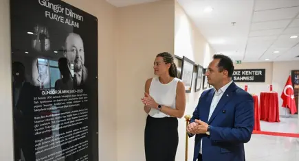 Bornova’da Güngör Dilmen’e vefa