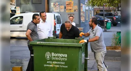 Başkan Ömer Eşki mesaiye Küçükpark’ta başladı