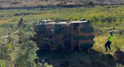Iğdır’da askeri araç devrildi: 1 asker şehit oldu, 2 asker yaralandı