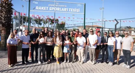Ilıca Raket Sporları Tesisi coşkuyla hizmete açıldı!