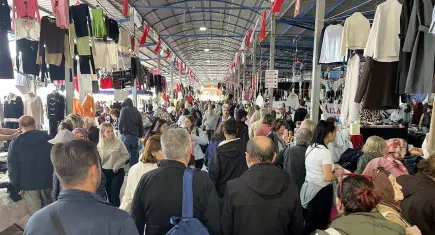 Edirne'de gurbetçi sezonu bitti, Bulgar turistler akın etti